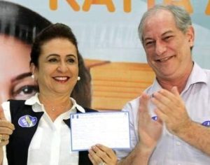 Kátia Abreu é confirmada vice de Ciro Gomes na disputa pela Presidência