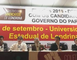 UEL promove debate com os candidatos ao Governo do Paraná