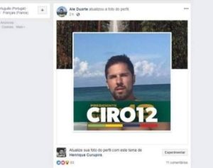 Filho de vice de Marina pede que ambos desistam e apoiem Ciro Gomes