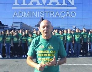 Dono da Havan ameaça e coage funcionários a votar em Bolsonaro