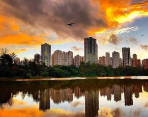 Um céu londrinense para ninguém colocar defeito