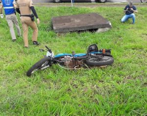 Motociclista morre após ter mal súbito enquanto dirigia em Londrina