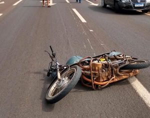 Homem de 65 anos morre em acidente de moto na BR-369 próximo ao Ceasa
