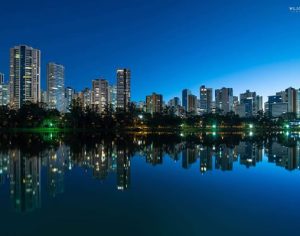 Uma linda noite londrinense
