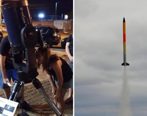 Londrina terá observação gratuita da lua e lançamento de foguetes neste sábado
