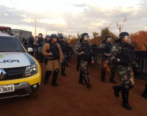Polícia faz reintegração de posse em fazenda do ex-deputado José Janene