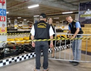 Outra pista de kart é interditada após acidente que deixou jovem escalpelada