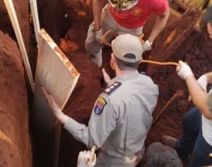 Bombeiros confirmam morte de quatro trabalhadores soterrados no PR