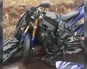 Motociclista morre em grave acidente na Zona Norte de Londrina