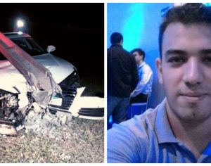 Youtuber bate carro em poste na região norte de Londrina