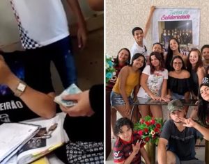 Alunos doam dinheiro de formatura para pagar tratamento do filho de professora