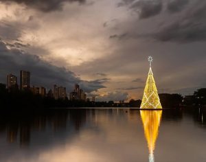 Um lindo e calmo registro no Lago Igapó em Londrina