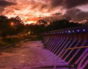 Lindo registro da barragem do Igapó em Londrina