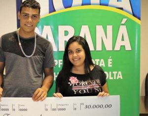 Jovem de Londrina ganha prêmio de R$ 30 mil do Nota Paraná