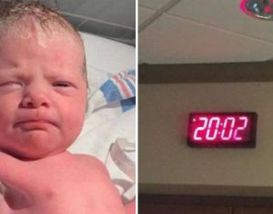 Bebê nasce no dia 02/02/2020, às 20h02m após 20 minutos de trabalho de parto