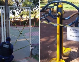 Guarda Municipal fecha pontos públicos de lazer em Londrina