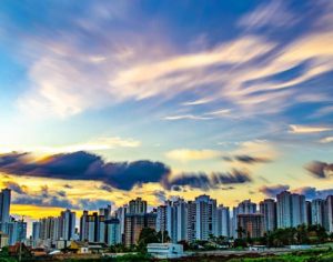 Uma obra de arte no céu de Londrina