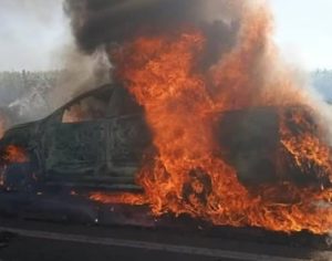 Jovem morre com queimaduras em acidente na PR-454 na região de Londrina