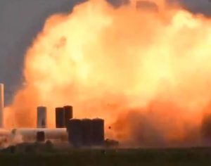 Novo foguete da SpaceX explode em teste e vira bola de fogo; assista o vídeo
