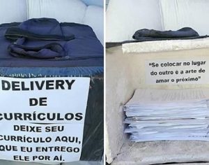 Homem cria ‘delivery de currículos’ e ajuda desempregados durante pandemia