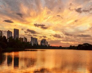 Um incrível registro do céu londrinense