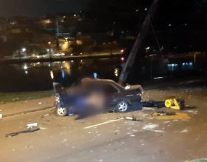 Motorista morre após grave acidente na Faria Lima em Londrina