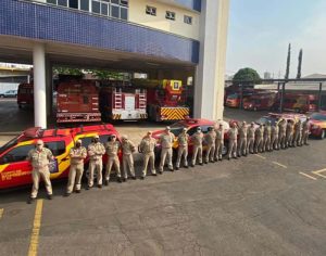 Bombeiros de Londrina ajudam em combate a incêndio no Pantanal