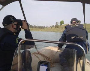 Buscas por policial desaparecido em rio seguem pelo quarto dia