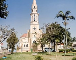 Um simpático registro da Paróquia Santo Antônio no distrito da Warta