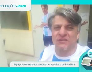 Vídeo selfie do candidato Boca Aberta aos leitores do TEM