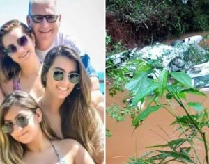 Família de Goioerê morre em queda de avião no interior do Paraná