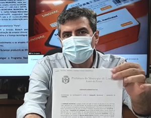 ‘Se o governo não entregar, Londrina vai garantir vacina’, diz Belinati