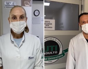 ‘Colaborem, nossas UTIs estão lotadas’, dizem funcionários do HU; assista