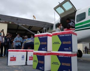Primeiras doses da vacina contra covid-19 chegam à Londrina