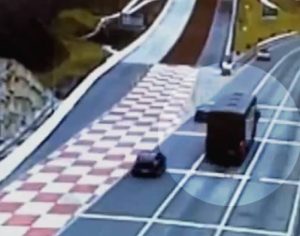 Vídeo mostra momentos antes de acidente com ônibus na BR-376 no PR