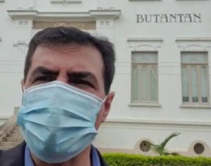 Belinati vai à SP firmar contrato com Butantan para vacina anti-covid; vídeo
