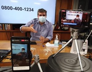 Belinati critica fake news sobre vacinas: ‘só a vacina acabará com a pandemia’