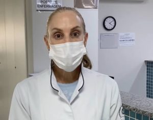 Enfermeira do HU é a primeira vacinada contra covid em Londrina