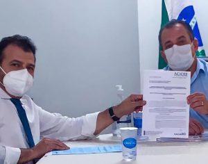 ACIC entrega manifesto para reabertura do comércio em Cambé