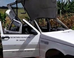 Colisão frontal entre carros deixa feridos na Zona Norte de Londrina