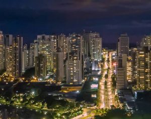 Uma noite brilhante em Londrina