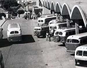 Patrimônio do Brasil: imagem da antiga rodoviária de Londrina em 1950