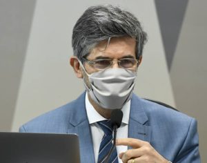 Ex-ministro Nelson Teich presta depoimento à CPI da Covid