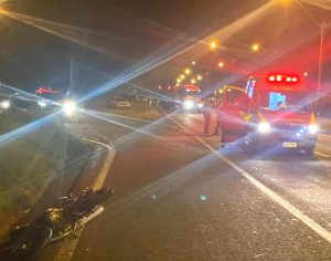 Pedestre morre e motociclista fica ferido em acidente na BR-369