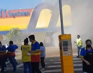 Incêndio atinge supermercado no Centro de Ibiporã; vídeo