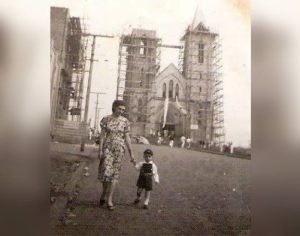 Foto inédita mostra antiga Catedral de Londrina sendo construída