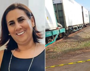 Mulher morre após ser atropelada por trem em Rolândia