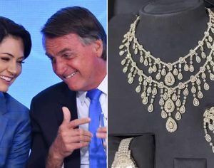 Governo Bolsonaro tentou trazer ilegalmente joias de R$ 16 milhões para Michelle