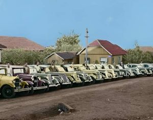 Registro incrível mostra a frota de carros de Londrina em 1939