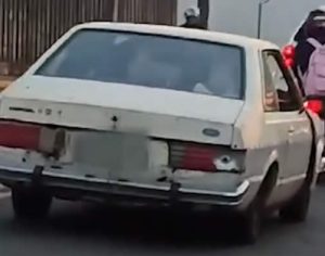 Motorista é flagrado transportando vaca em Corcel no Norte do Paraná